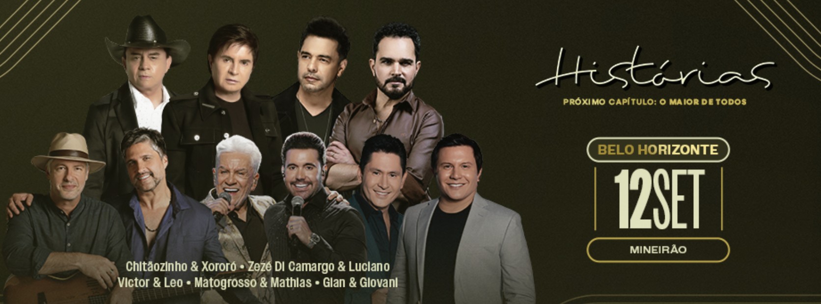 Histórias Belo Horizonte invade o Mineirão em setembro de 2026! 🎉